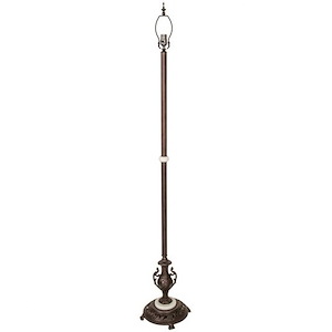 Urn Handle - 1 Light Floor Base-63 Inches Tall and 10.5 Inches Wide