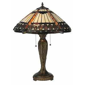 25 Inch H Cleopatra Table Lamp