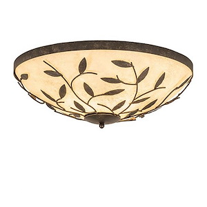 Branches - 3 Light Flush Mount-8.5 Inches Tall and 24 Inches Wide - 1350278
