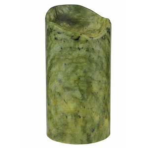 4 Inch W Cylindre Green Jadestone Shade - 825604