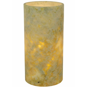 4 Inch W Cylindre Light Green Jadestone Shade - 825605