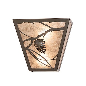 Whispering Pines - 2 Light Wall Sconce-11.5 Inches Tall and 13 Inches Wide - 1350339