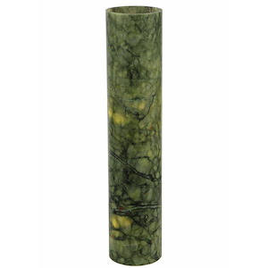 3.4 Inch W Cylindre Green Jadestone Shade