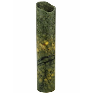 3.4 Inch W Cylindre Green Jadestone Shade