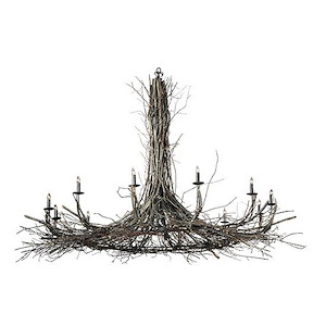 Twigs - 12 Light Chandelier-92 Inches Tall and 132 Inches Wide - 1350455
