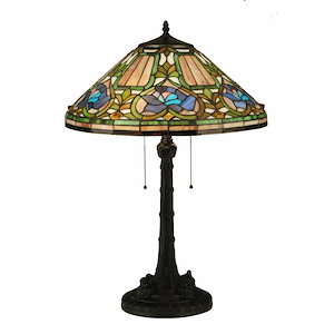 26.5 Inch H Tiffany Floral Table Lamp