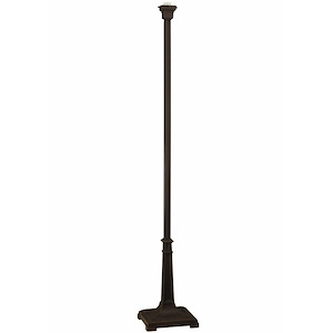 62.5 Inch H Mission Torchiere