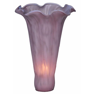 Lavender Pond Lily - 3 Inch x 5 Inch Glass Shade - 827101