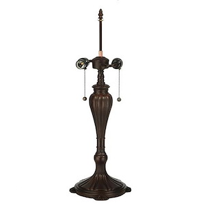 Ilona - 2 Light Table Base-25 Inches Tall and 8.5 Inches Wide - 1098453