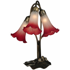 Pond Lily - 15.75 Inch Three Light Accent Lamp - 828826