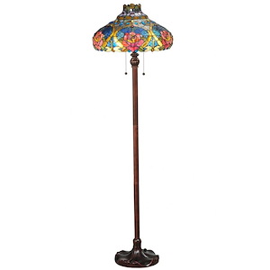 60 Inch H Dragonfly Rose Floor Lamp - 445076