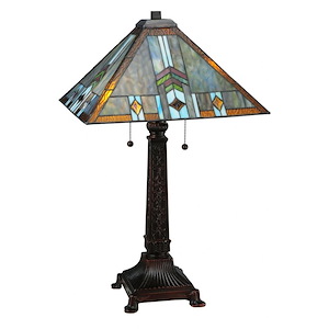 26 Inch H Prairie Wheat Sunshower Table Lamp - 445050