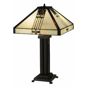 23.5 Inch H Pasadena Rose Table Lamp - 828526