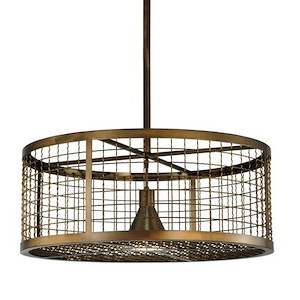 Paloma Golpe - 1 Light Pendant-100 Inches Tall and 30 Inches Wide - 1351345