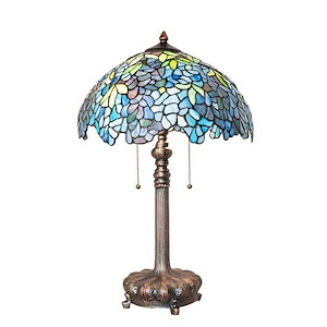 25 Inch H Tiffany Wisteria Table Lamp - 993362