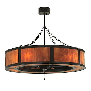 Smythe Craftsman - 8 Light Fandelier-35.5 Inches Tall and 44 Inches Wide - 1351561