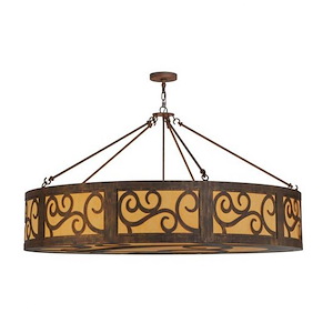 Dean - 12 Light Inverted Pendant-37 Inches Tall and 60 Inches Wide - 1351592