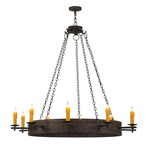 Parnella - 10 Light Chandelier-61 Inches Tall and 60 Inches Wide - 1351897