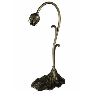 Lily - 14.25 Inch One Light Gooseneck Table Lamp Base