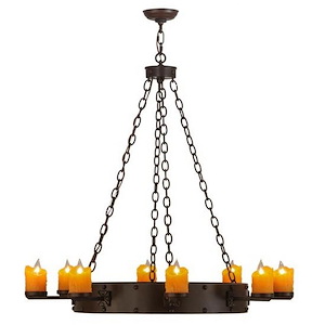 Kingston - 8 Light Chandelier-40 Inches Tall and 48 Inches Wide - 1351956