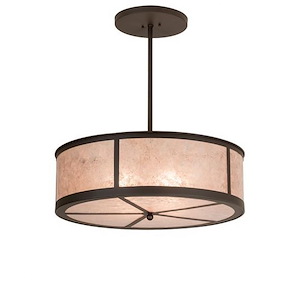 Smythe Craftsman - 4 Light Semi-Flush Mount-30.5 Inches Tall and 28 Inches Wide - 1352060
