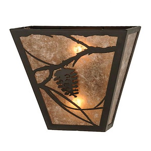 Whispering Pines - 2 Light Wall Sconce-11.5 Inches Tall and 13 Inches Wide - 1352156