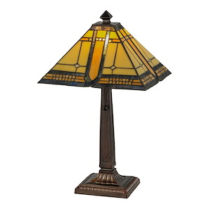 21 Inch H Sierra Prairie Mission Table Lamp - 445018