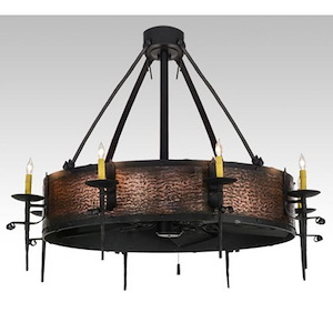 Costello - 8 Light Fandelier-36 Inches Tall and 50 Inches Wide - 1352225
