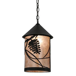 Whispering Pines - 1 Light Pendant-21 Inches Tall and 10 Inches Wide - 1352397