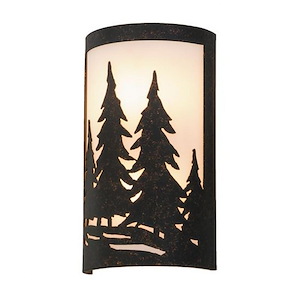 Tall Pines - 2 Light ADA Wall Sconce-14 Inches Tall and 8 Inches Wide - 1352478