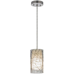 Branches - 1 Light Mini Pendant-11 Inches Tall and 5 Inches Wide - 1352632