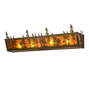 Tall Pines - 4 Light Bath Vanity-7 Inches Tall and 30.5 Inches Wide - 1352877