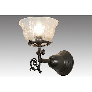 7.5 Inch W Revival Gas &amp; Electric Wall Sconce