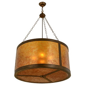 Smythe Craftsman - 4 Light Inverted Pendant-51.5 Inches Tall and 32 Inches Wide - 1353182