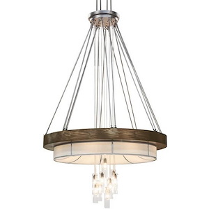 Cilindro Ventura - 8 Light Pendant-184 Inches Tall and 72 Inches Wide - 1353308