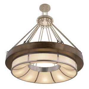 Cilindro Ventura - 8 Light Pendant-55 Inches Tall and 48 Inches Wide - 1353309