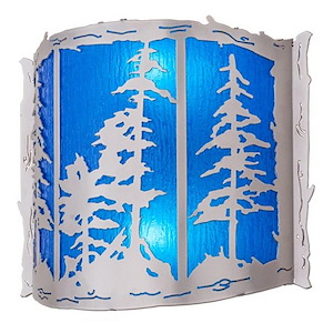 Tall Pines - 24W 2 LED Wall Sconce-12 Inches Tall and 15 Inches Wide - 1353356