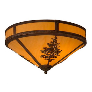 Tamarack - 2 Light Flush Mount-11.5 Inches Tall and 20 Inches Wide - 1353366