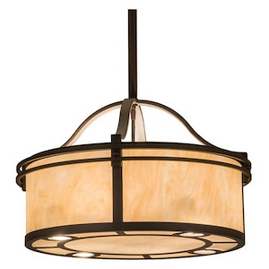 Sargent - 4 Light Pendant-30 Inches Tall and 24 Inches Wide - 1353506