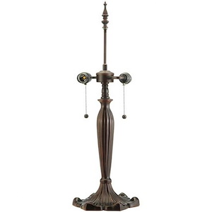 Victorian - 3 Light Table Base-26 Inches Tall and 8.75 Inches Wide - 1099124
