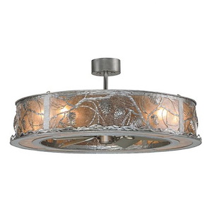 Whispering Pines - 8 Light Fandelier-17 Inches Tall and 45 Inches Wide - 1353903