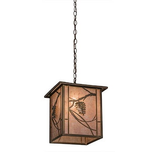 Whispering Pines - 1 Light Pendant-18 Inches Tall and 16.25 Inches Wide - 1353943