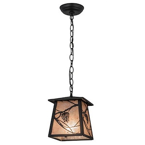 Whispering Pines - 1 Light Pendant-13 Inches Tall and 10 Inches Wide - 1354012