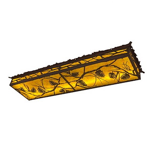 Whispering Pines - 30W LED Flush Mount-4 Inches Tall and 14.5 Inches Wide - 1354024
