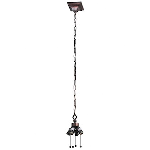 Mission - 4 Light Pull Chain Hanginghardware