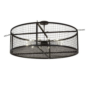Paloma Golpe - 12 Light Pendant-27 Inches Tall and 60 Inches Wide - 1354539