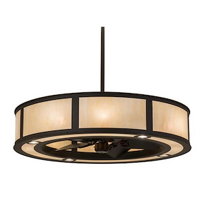 Smythe Craftsman - 8 Light Fandelier-39 Inches Tall and 45 Inches Wide - 1354643