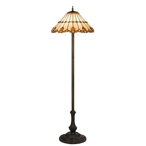 Nouveau Cone - 3 Light Floor Lamp - 74873
