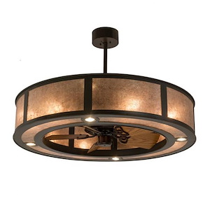 Smythe Craftsman - 4 Light Fandelier-30.5 Inches Tall and 45 Inches Wide - 1354831