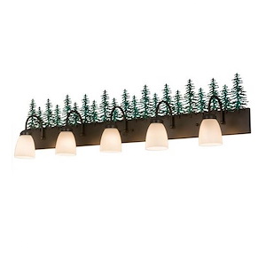 Tall Pines - 5 Light Bath Vanity-12.5 Inches Tall and 48 Inches Wide - 1354914